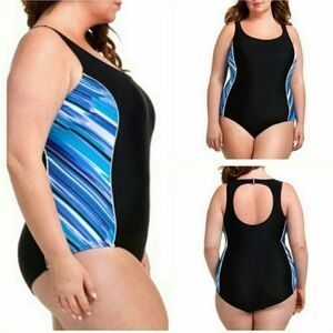 NWT Catalina Rapid Waves Swimsuit L 12 14